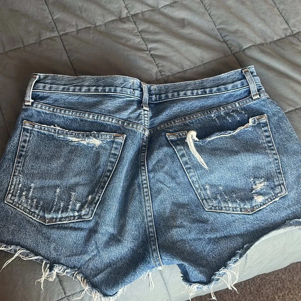 Agolde denim shorts